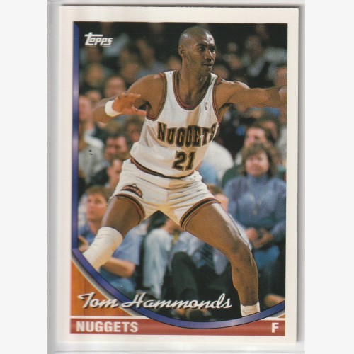 1993-94 TOPPS NBA  #234 TOM HAMMONDS 🔥🔥🔥 SERIES 2 CARD🏀🏀🏀 MINT Condition 💯👀💯