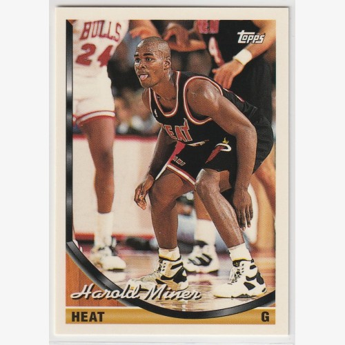1993-94 TOPPS NBA  #246 HAROLD MINER 🔥🔥🔥 SERIES 2 CARD🏀🏀🏀 MINT Condition 💯👀💯