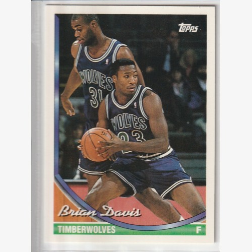 1993-94 TOPPS NBA  #269 BRIAN DAVIS 🔥🔥🔥 SERIES 2 CARD🏀🏀🏀 MINT Condition 💯👀💯