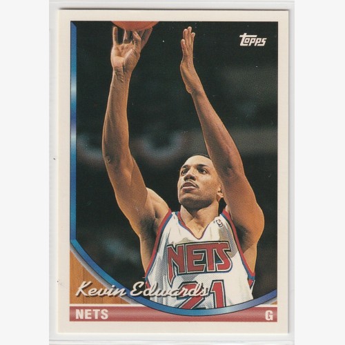 1993-94 TOPPS NBA  #258 KEVIN EDWARDS 🔥🔥🔥 SERIES 2 CARD🏀🏀🏀 MINT Condition 💯👀💯