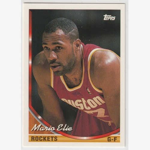 1993-94 TOPPS NBA  #319 MARIO ELIE 🔥🔥🔥 SERIES 2 CARD🏀🏀🏀 MINT Condition 💯👀💯