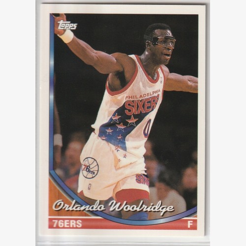 1993-94 TOPPS NBA  #338 ORLANDO WOOLRIDGE 🔥🔥🔥 SERIES 2 CARD🏀🏀🏀 MINT Condition 💯👀💯