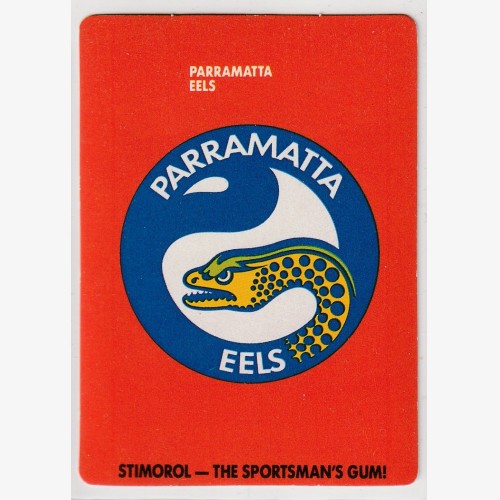 1989 NRL STIMOROL/SCANLENS #99 PARRAMATTA EELS 🔥🌟💎🏉 EX+ Condition 👀 Rugby League💨