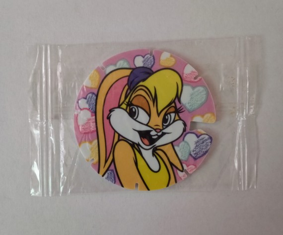 1996 SPACE JAM TAZO  #55 LOLA BUNNY - (FACTORY SEALED) 🔥💨🔥💨🔥 BRAND NEW MINT CONDITION 💎⚡💎 RARE?