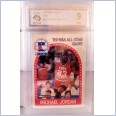 1989-90 HOOPS NBA - 21 MICHAEL JORDAN  CGA 9 MINT 🔥🏀  ALL STAR 🏀🔥