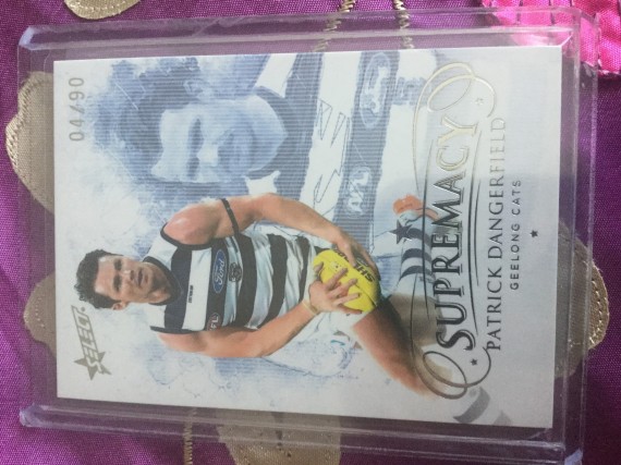 2019 Select Supremacy Patrick Dangerfield Base Card 04/90 LOW NUMBER