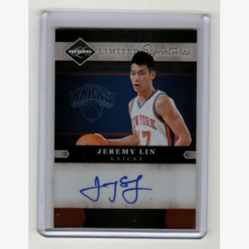 11/12 Panini Limited Basketball Autograph - Jeremy Lin #21/25