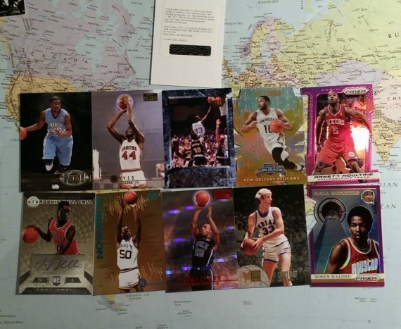 NBA Trading Card (11) Card Lot.