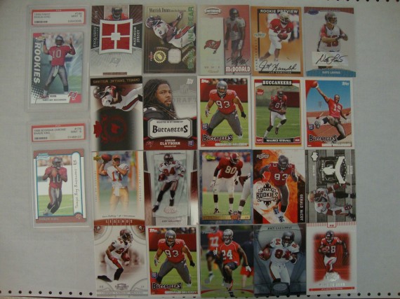 Tampa Bay Buccaneers mix – Auto, graded, jersey, RC, #’d