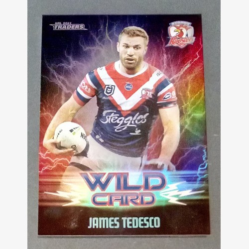 2021 NRL traders   wild card WC 42 James Tedesco roosters