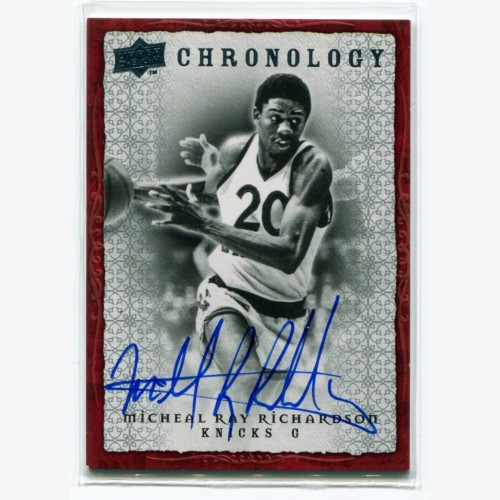 2007-08 Chronology Autographs #70 Michael Ray Richardson