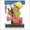 2011 Melbourne Cup Winner - Dunaden (Harv Time Poster)