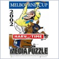 2002 Melbourne Cup Winner - Media Puzzle (Harv Time Poster)
