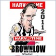 2011 Brownlow Medal - Dane Swan Magpies (Harv Time Poster)