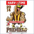 2014 Grand Final - Hawthorn Hawks (Harv Time Poster)
