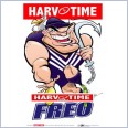 Fremantle Dockers Mascot (Harv Time Poster)