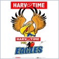Westcoast Eagles Mascot (Harv Time Poster)