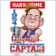 Reg Hickey - Geelong Cats Premiership Captain (Harv Time Poster)