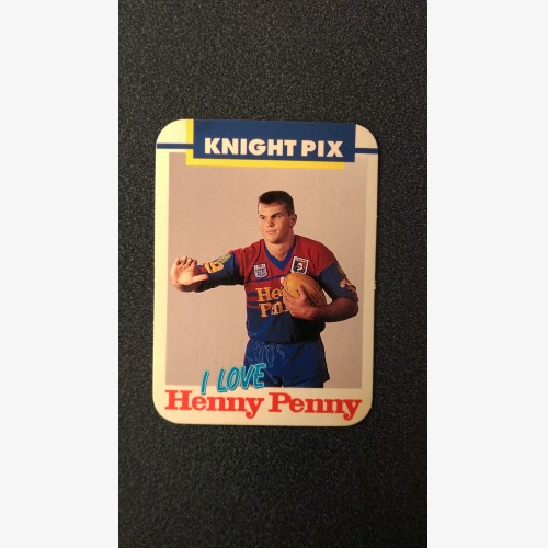 1990 Henny Penny Newcastle Knights Paul Harragon card