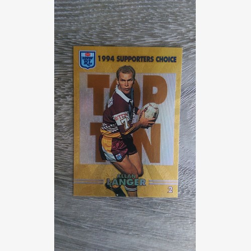 1994 Dynamic Allan Langer Supporters Choice card