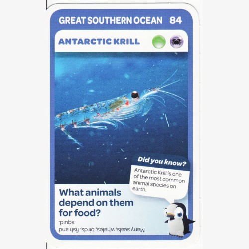Woolworths Aussie Animals - Antarctic Krill #84