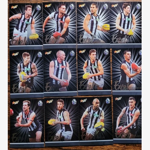 2016 Select Footy Stars Excel Silver Team Set - Collingwood