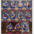 2011 Select AFL Champions Silver Holofoil Parallel Team Set (11)- Brisbane