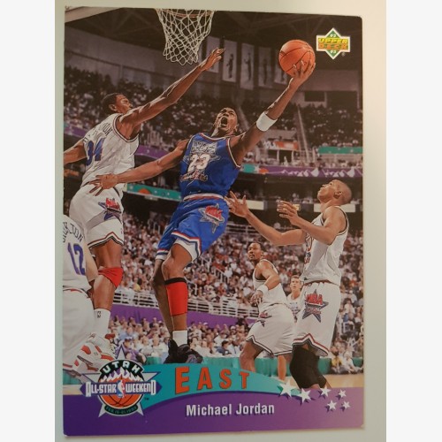1992-93 upper deck Michael Jordan #425 -All star weekend