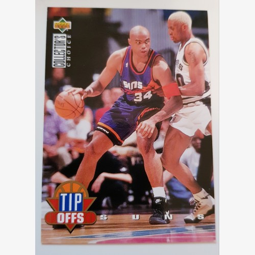 1994-95 upper deck CHARLES BARKLEY #186- COLLECTORS CHOICE